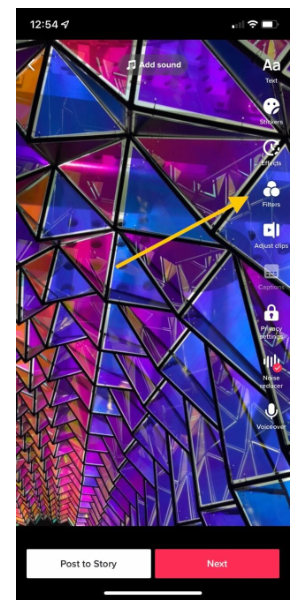 如何在TikTok上搜索滤镜?