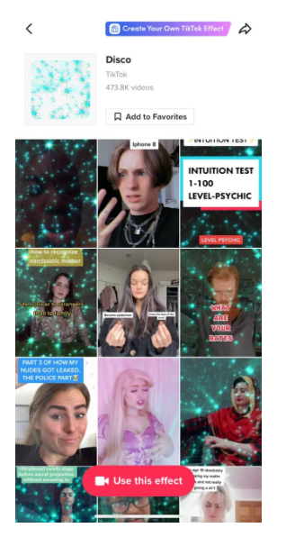 如何在TikTok上搜索特效?