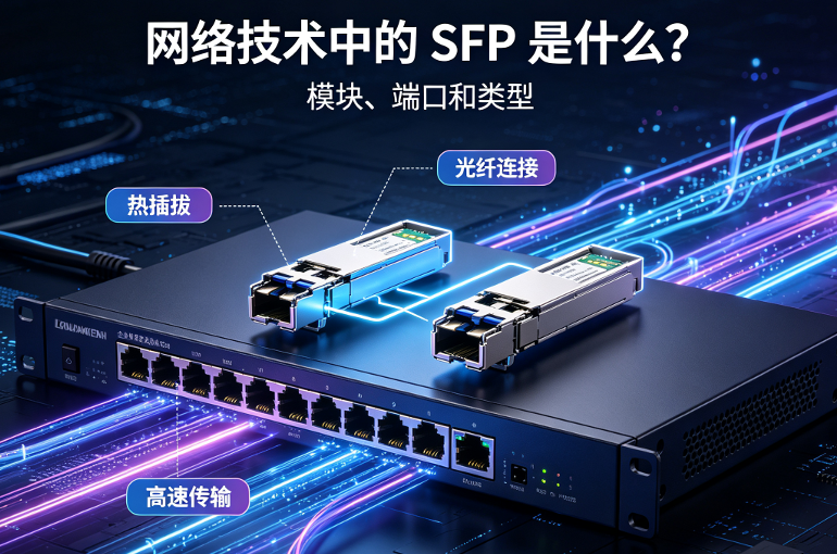 跨境路由器:网络技术中的 SFP 是什么?模块、端口和类型